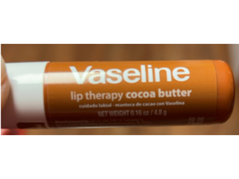 Vaseline Lip Therapy, Cocoa Butter, 0.16 oz/4.8 g, Pack Of 12