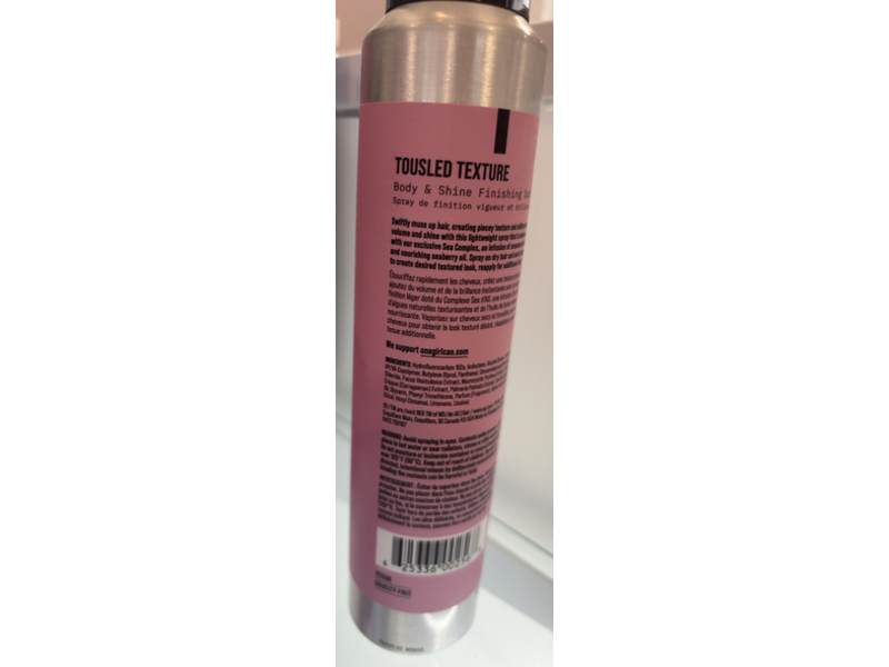 AG Care Tousled Texture Body & Shine Finishing Spray, 5 oz/143 g
