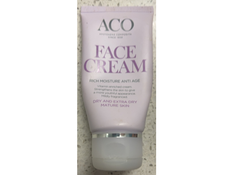 Aco Rich Moisture Anti Age Face Cream, 50 mL