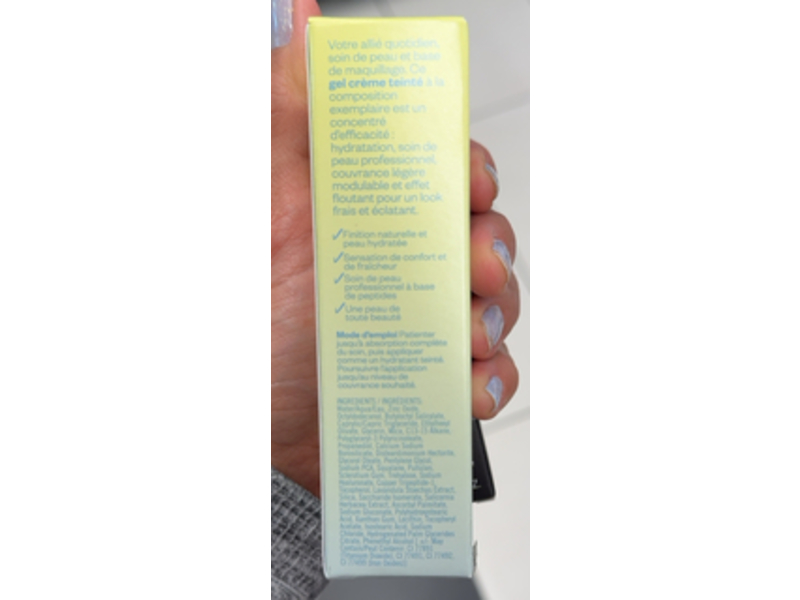 Kosas BB Burst Tinted Gel Cream, Medium Neutral Olive 22, 1 fl oz/30mL