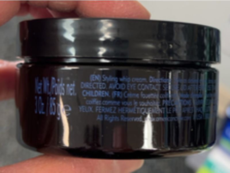 American Crew Styling Whip Cream, Light Hold, 3 oz/85 g