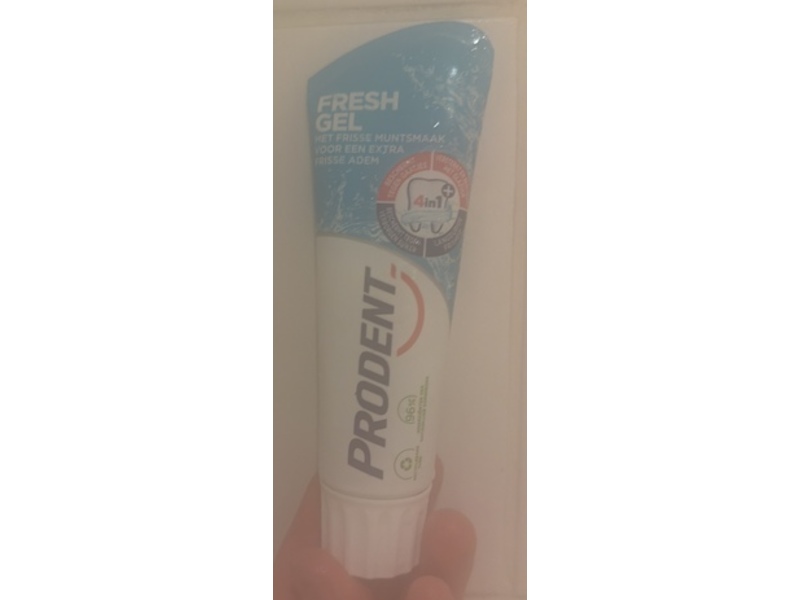 Prodent Toothpaste, Fresh Gel, 75 mL
