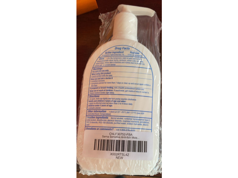 Sarna External Analgesic Lotion, 7.5 fl oz/222 mL