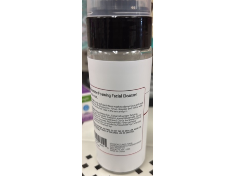 Revive RX Foaming Facial Cleanser, Niacinamide, 5 fl oz/147 mL