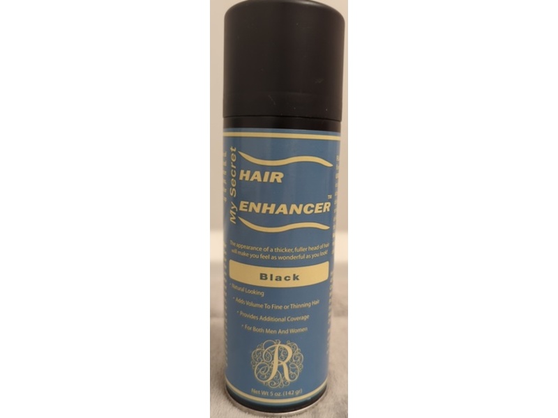 My Secret Hair Enhancer Spray, Black, 5 oz/142 g