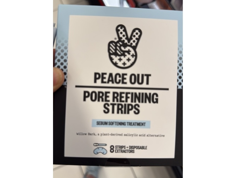 Peace Out Pore Refining Strips, 8 Count