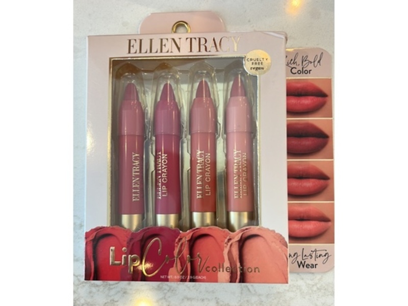 Ellen Tracy Lip Crayon Set, 0.1 oz/2.9 g