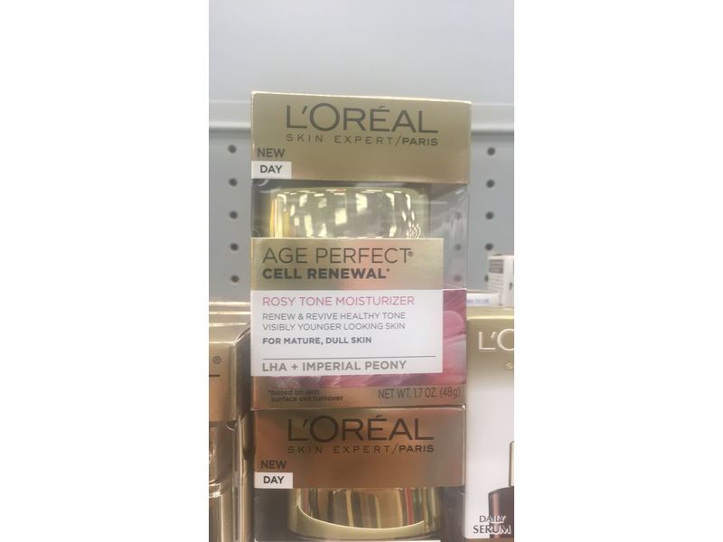 L'Oreal Paris Age Perfect Cell Renewal Rosy Tone Moisturizer, 1.7 oz