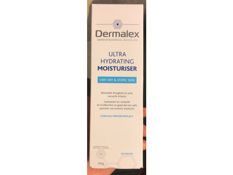 Dermalex Ultra Hydrating Moisturizer Cream, Very Dry & Atopic Skin, 200 g