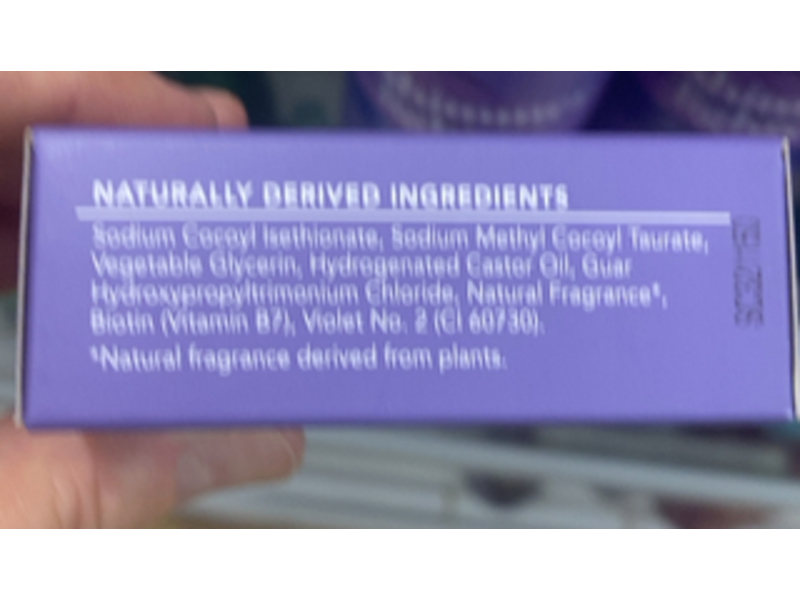 Kitsch Purple Toning Solid Shampoo Bars, Castor Oil, 3.2 oz/91 g