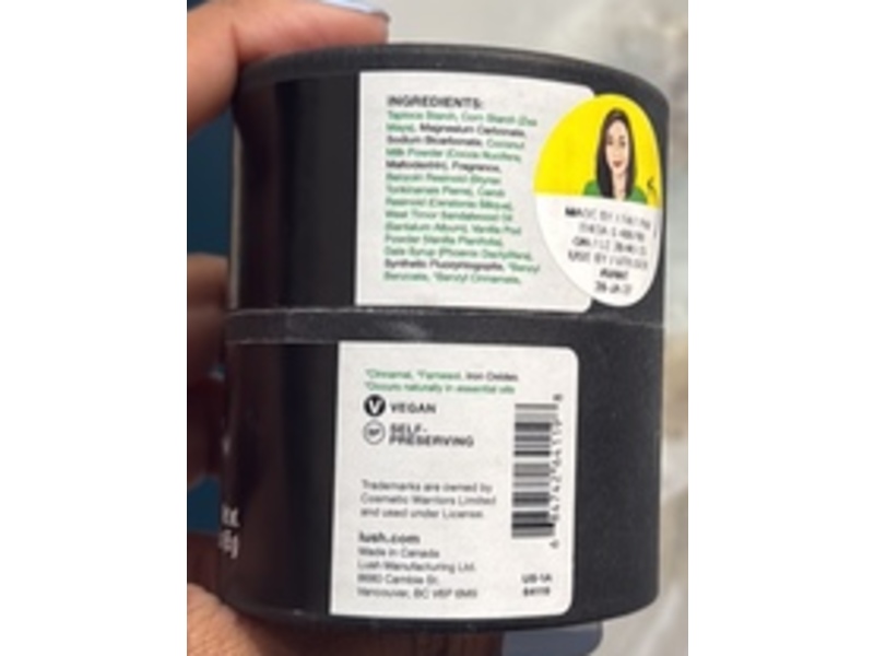 Lush Sticky Dates Dusting Powder, 2.2 oz/65 g