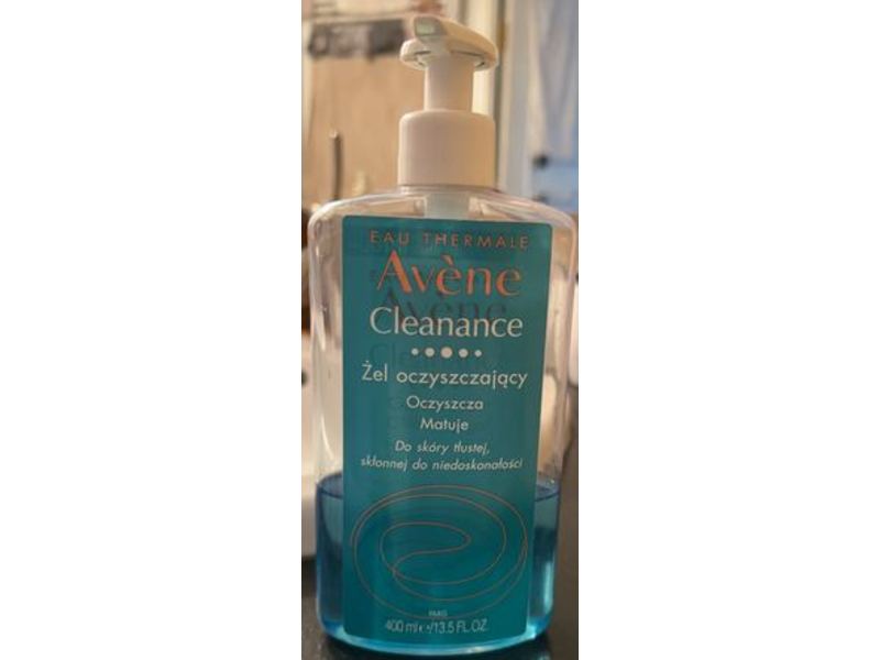 Avene Cleanance Cleansing Gel, 13.5 fl oz/400 mL