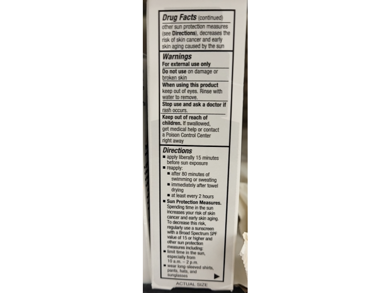 Neutrogena Clear Face Serum, Green Tea, SPF 60+, 1.7 fl oz/50 mL