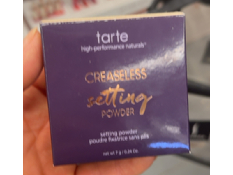 Tarte Creaseless Setting Powder, Yellow, 0.24 oz/7 g
