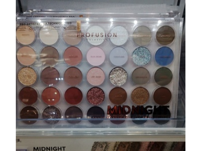 Profusion Pro Artistry 35 Shade Palette, Mid Night, 1.36 oz/38.5 g