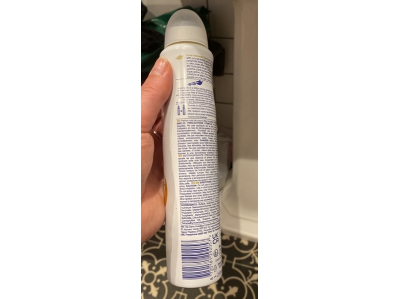 Dove Advanced Care Antiperspirant, Coconut & Jasmine Flower Scent, 200 mL