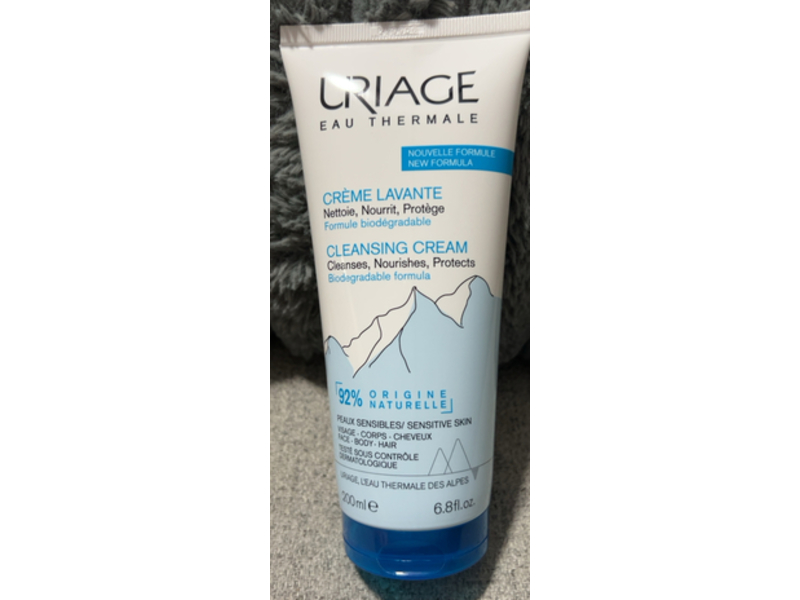 Uriage Cleansing Cream, 6.8 fl oz/200 mL