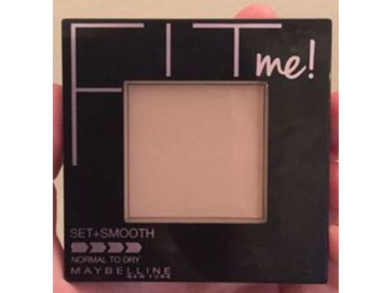 Maybelline Fit Me! Set+Smooth Powder, 120 Classic Ivory, 0.3 oz/9 g