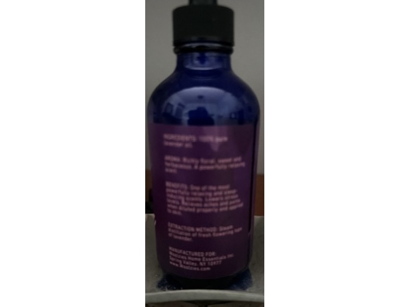 Woolzies 100% Pure Essential Oil, Lavender, 4 fl oz/118 mL