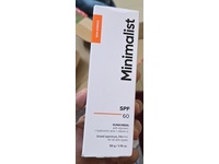 Minimalist Sunscreen, SPF 60 PA ++++, 1.76 oz/50 g - Image 3