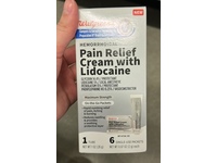 Walgreens Hemorrhoidal Pain Relief Cream Tube + Single-Use Packets, Lidocaine - thumbnail 2
