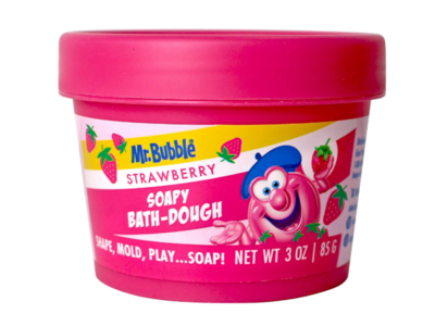 Mr. Bubble Soapy Bath-Dough, Strawberry, 3 oz/85 g