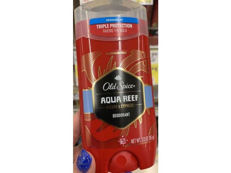 Old Spice Aqua Reef Deodorant, Aluminium Free, 3.0 oz/85 g