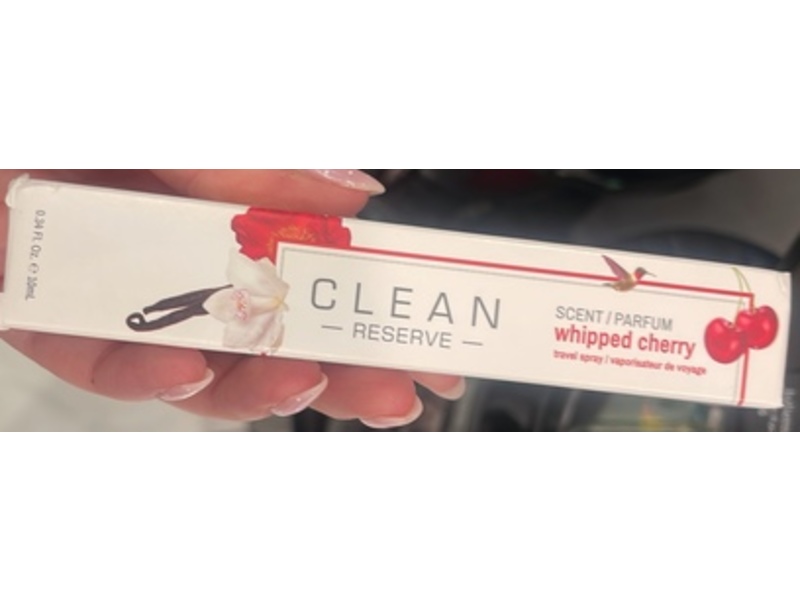 Clean Reserve Eau De Parfum, Whipped Cherry, 0.34 fl oz/10 mL