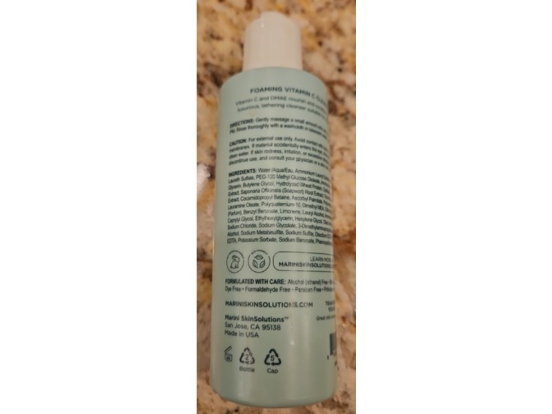 Marini SkinSolutions C-Esta Cleansing Gel , 6 fl oz/178 mL