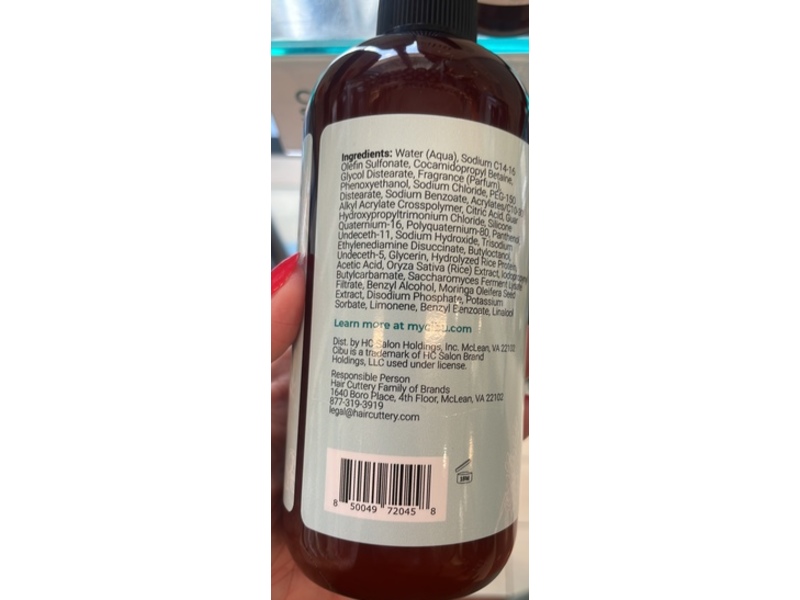Cibu Smooth+Luminous Shampoo, 11.83 fl oz/350 mL