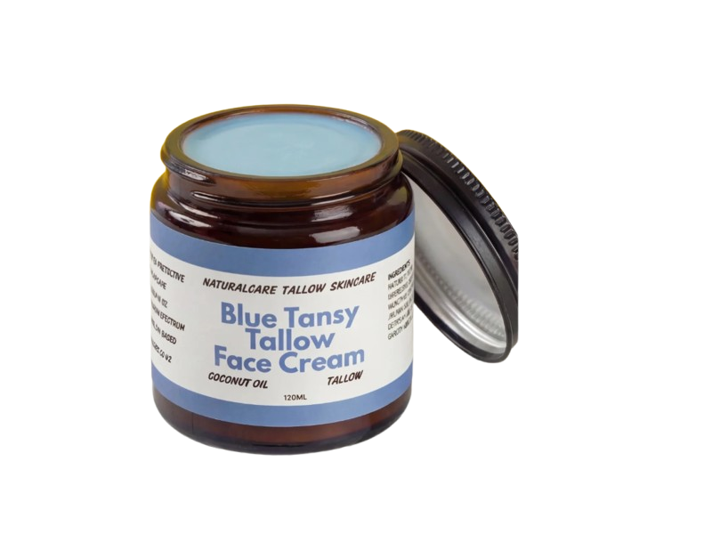 NaturalCare Blue Tansy Tallow Face Cream, 120 mL