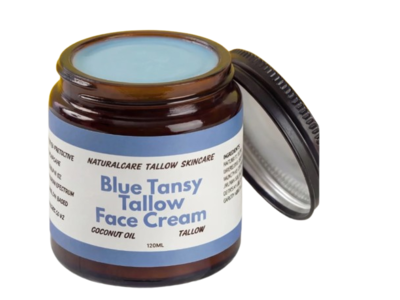 NaturalCare Blue Tansy Tallow Face Cream, 120 mL