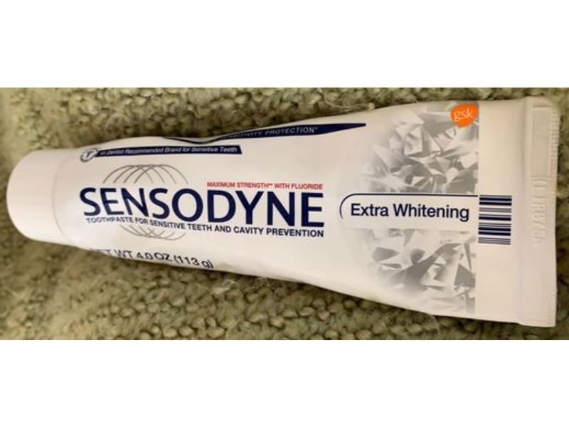 Sensodyne Toothpaste, Extra Whitening, 4.0 oz/113 g