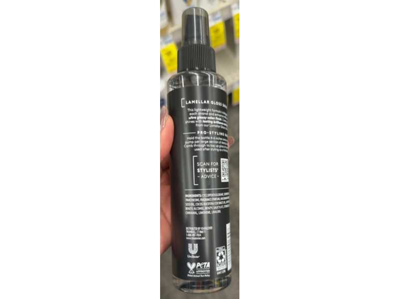 Tresemme Lamellar Gloss Shine Spray, 6.1 fl oz/180 mL