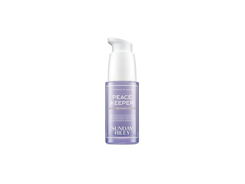 Sunday Riley Peace Keeper Acne Treatment Serum, 1 fl oz/30 mL