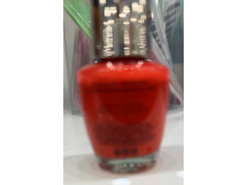 O.P.I Infinite Shine Gel-Like Lacquer, Knock 'Em Red, 0.5 fl oz/15 mL