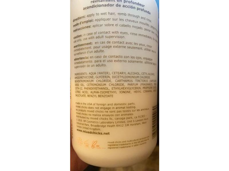 Mixed Chicks A Multicultural Resolution Deep Conditioner, 33 fl oz/1 L