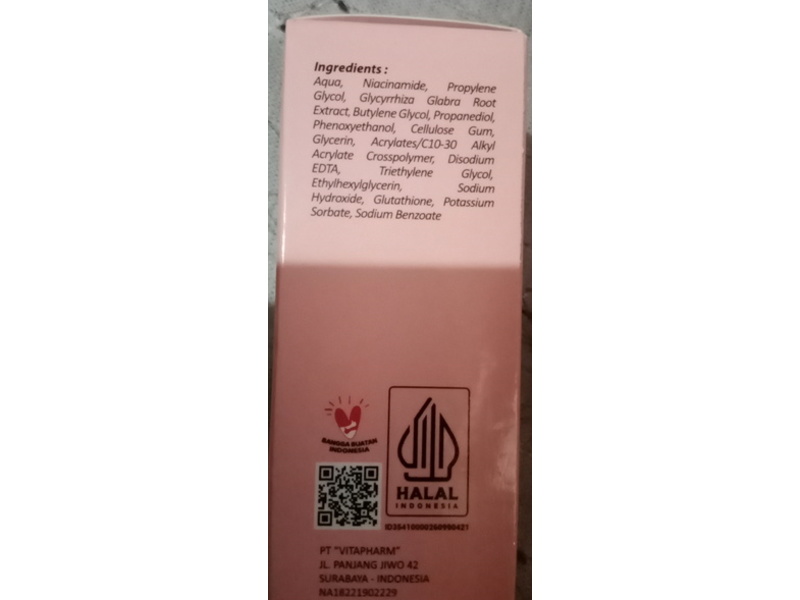 Viva Glowing White Serum, Triple Brightening Booster, 20 mL