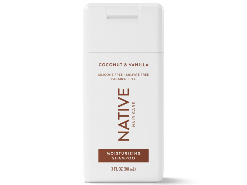 Native Moisturizing Shampoo, Coconut & Vanilla, 3 fl oz/ 88 mL