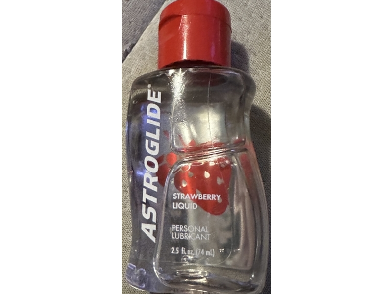 Astroglide Sensual Strawberry Personal Lubricant, 2.5 fl oz/74 mL