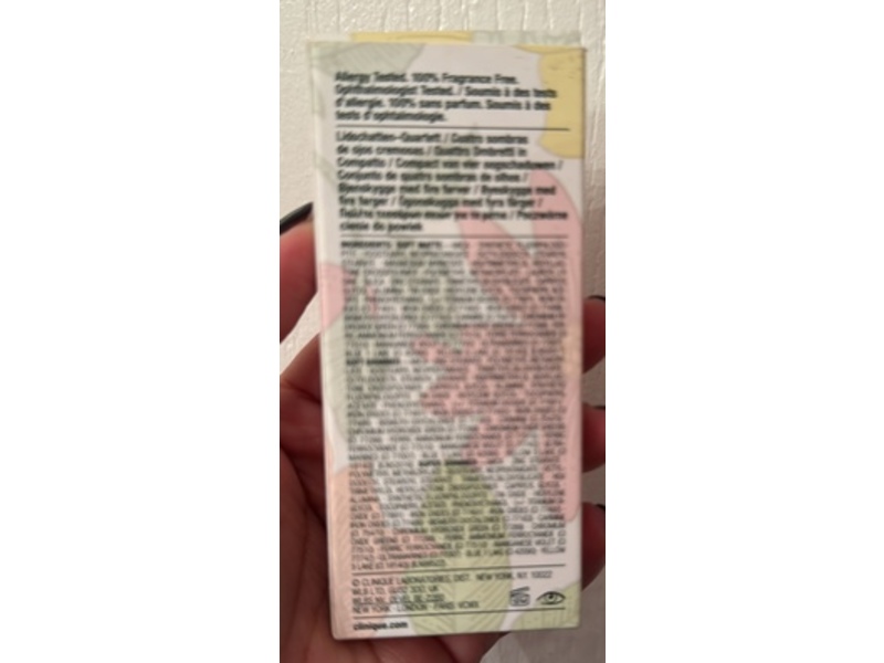 Clinique All About Shadow Quad, Morning Java, 0.11 oz/3.3 g