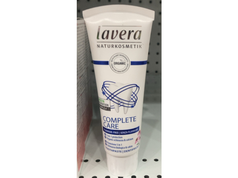 Lavera Complete Care Toothpaste, 2.6 fl oz/75 mL