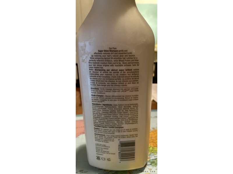 Jason Super Shine Apricot Shampoo, 473 mL