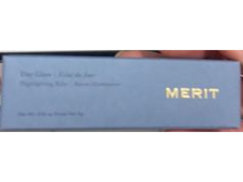 Merit Beauty Day Glow Highlighting Balm, Bounce, 0.14 oz/4 g