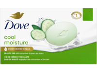 Dove Cool Moisture Beauty Bar, Cucumber & Green Tea Scent, 3.75 oz/106 g, Pack Of 16 - thumbnail 2