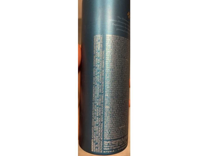 Rituals The Rituals Of Hammam Refreshing Foaming Shower Gel, Rosemary, 6.7 fl oz/200 mL