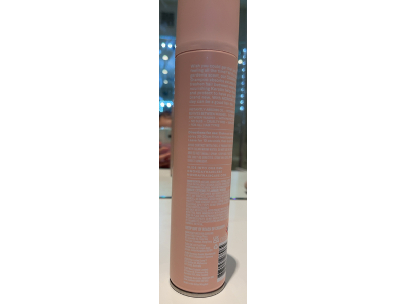 Monday Hairecare Original Dry Shampoo, Keratin, 6.7 fl oz/200 mL