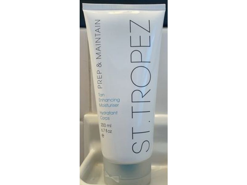 St. Tropez Tan Enhancing Moisturiser, Prep & Maintain, 6.7 fl oz/200 mL