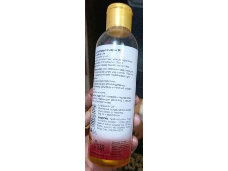 Top Class Essential Jojoba Oil, 6.76 fl oz/200 mL