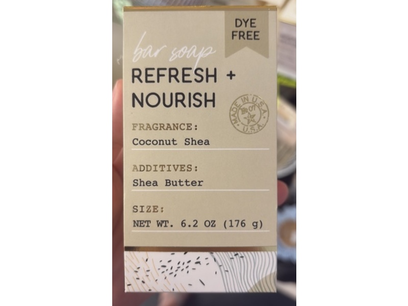 San Francisco Soap Company Bar Soap, Coconut Shea Butter,6.2 oz/176 g